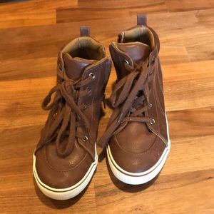 Mid Top Sneakers - Cat & Jack™ Tan